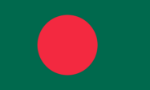 Vlag Bangladesh - 100x150cm Spun-Poly